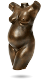 schwangere skulptur Bronze-Look